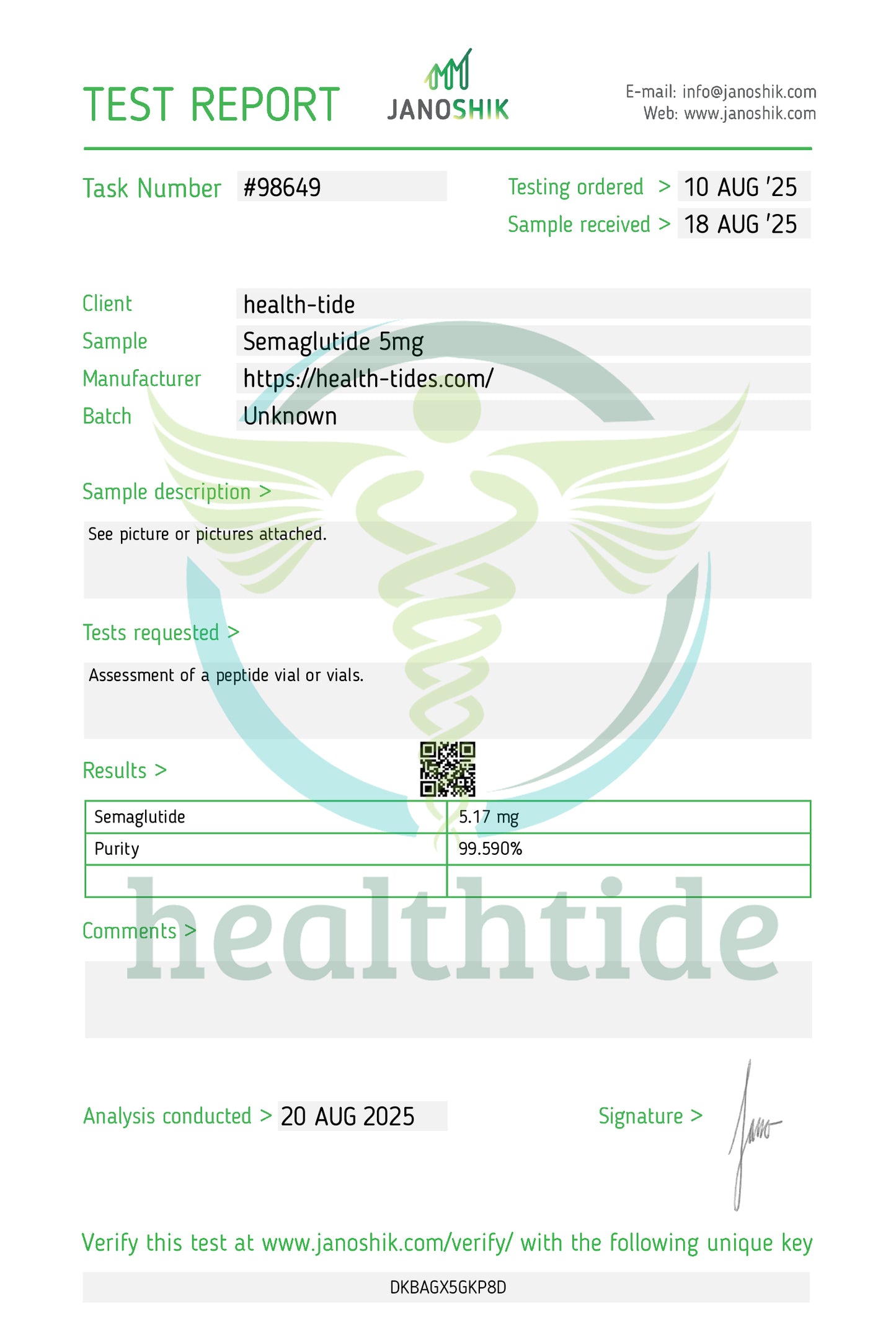Semaglutide 5mg