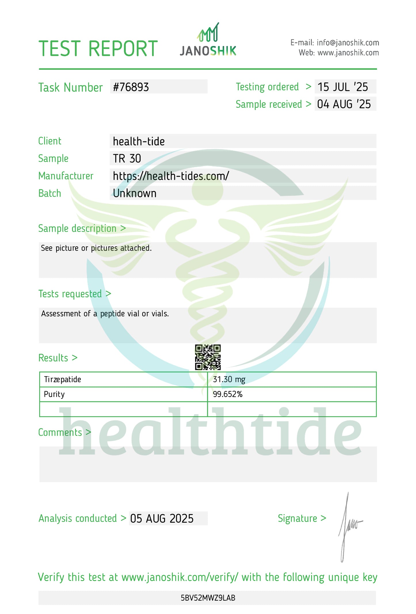 Tirzepatide 30mg
