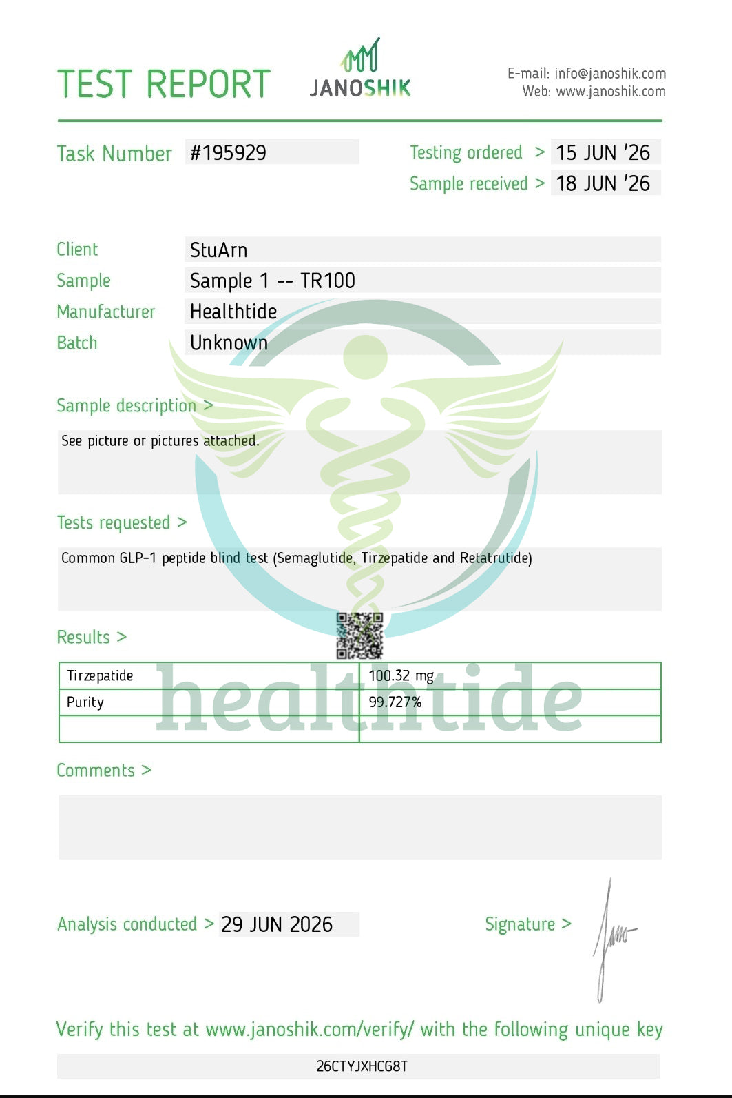 Tirzepatide 100mg