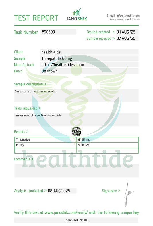 Tirzepatide 60mg